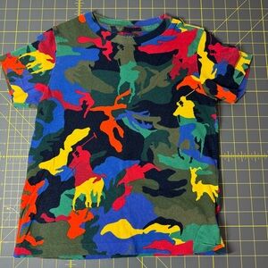 Polo by Ralph Lauren Red and Blue Short Sleeve Tees